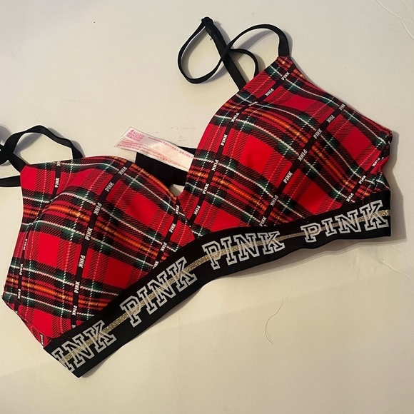 Pink Victory Secret LOT Leggings Bra Sports Bra Sz S/M assorted - Picture 7 of 11